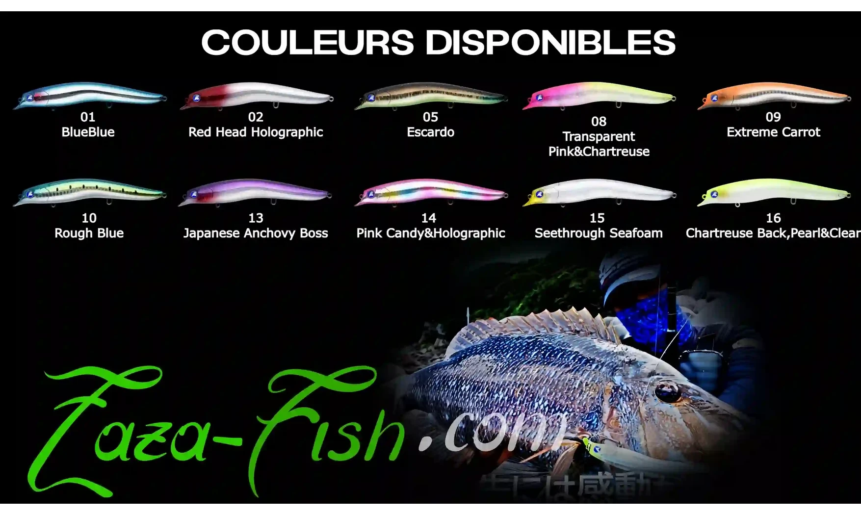 BLUEBLUE SCARNASH 140F : LEURRE MINNOW