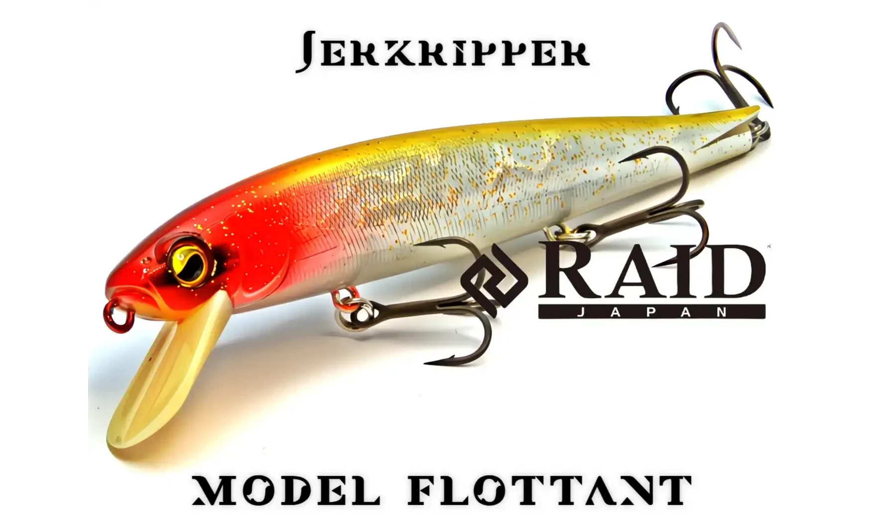RAID JAPAN JERKRIPPER : JERKBAIT MINNOW