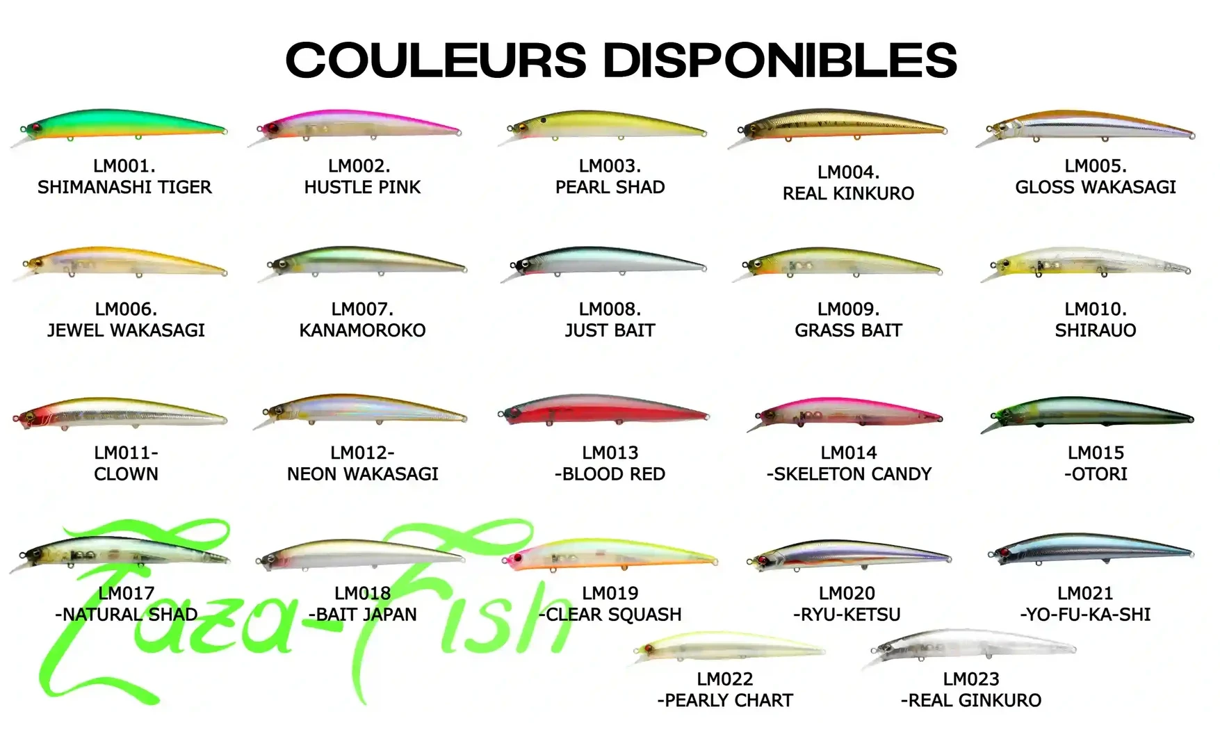 RAID JAPAN LEVEL MINNOW : LEURRE MINNOW