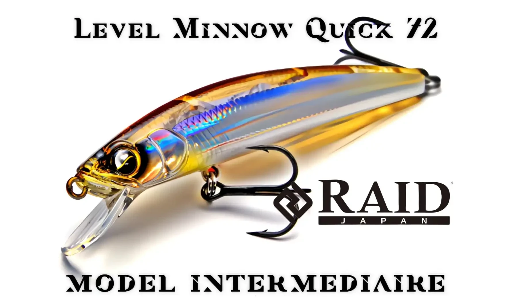 LEURRE RAID JAPAN LEVEL MINNOW QUICK 72