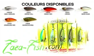 RAID JAPAN LEVEL SHAD : 50mm SUSPENDING