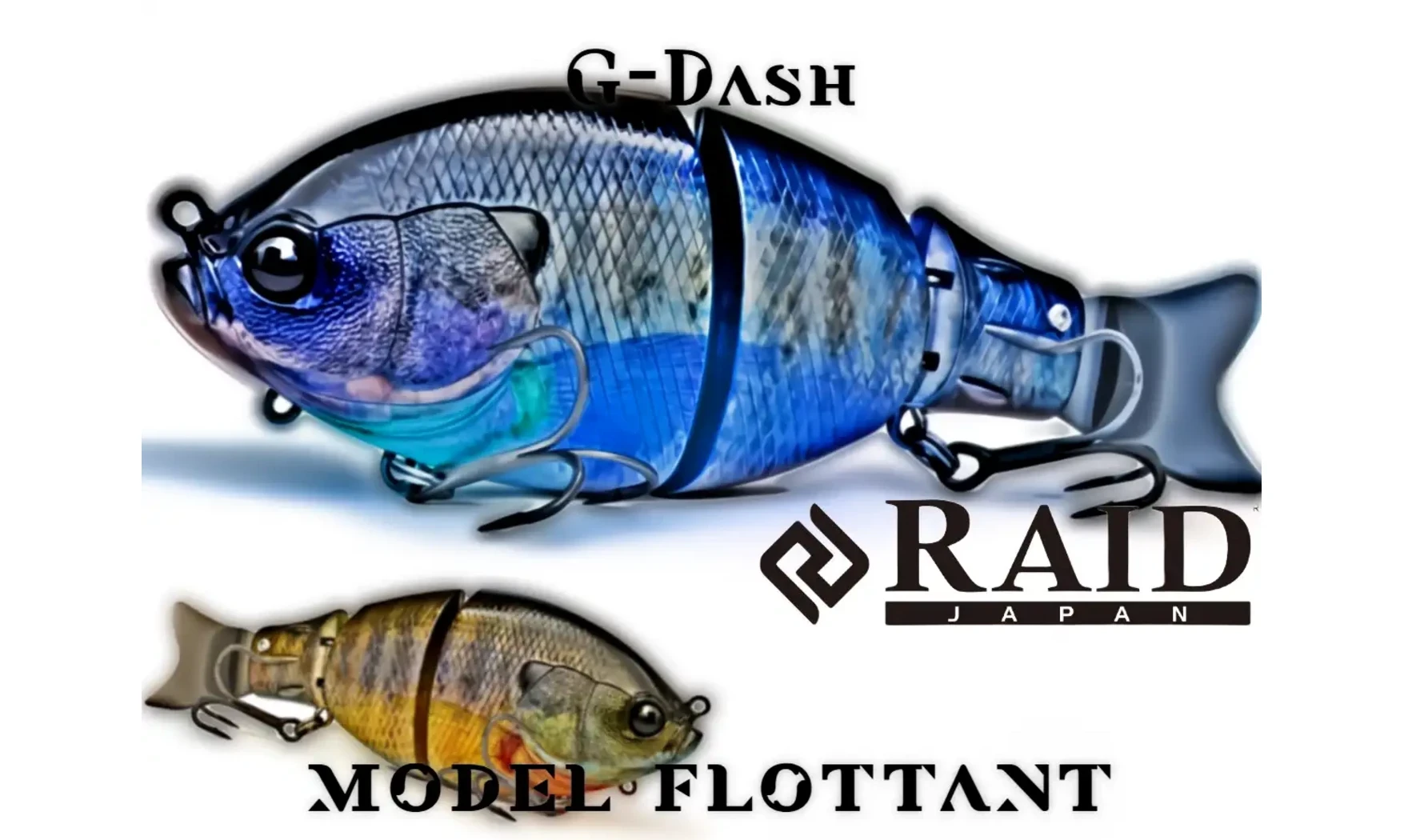 RAID JAPAN SWIMBAIT : G-DASH 130mm