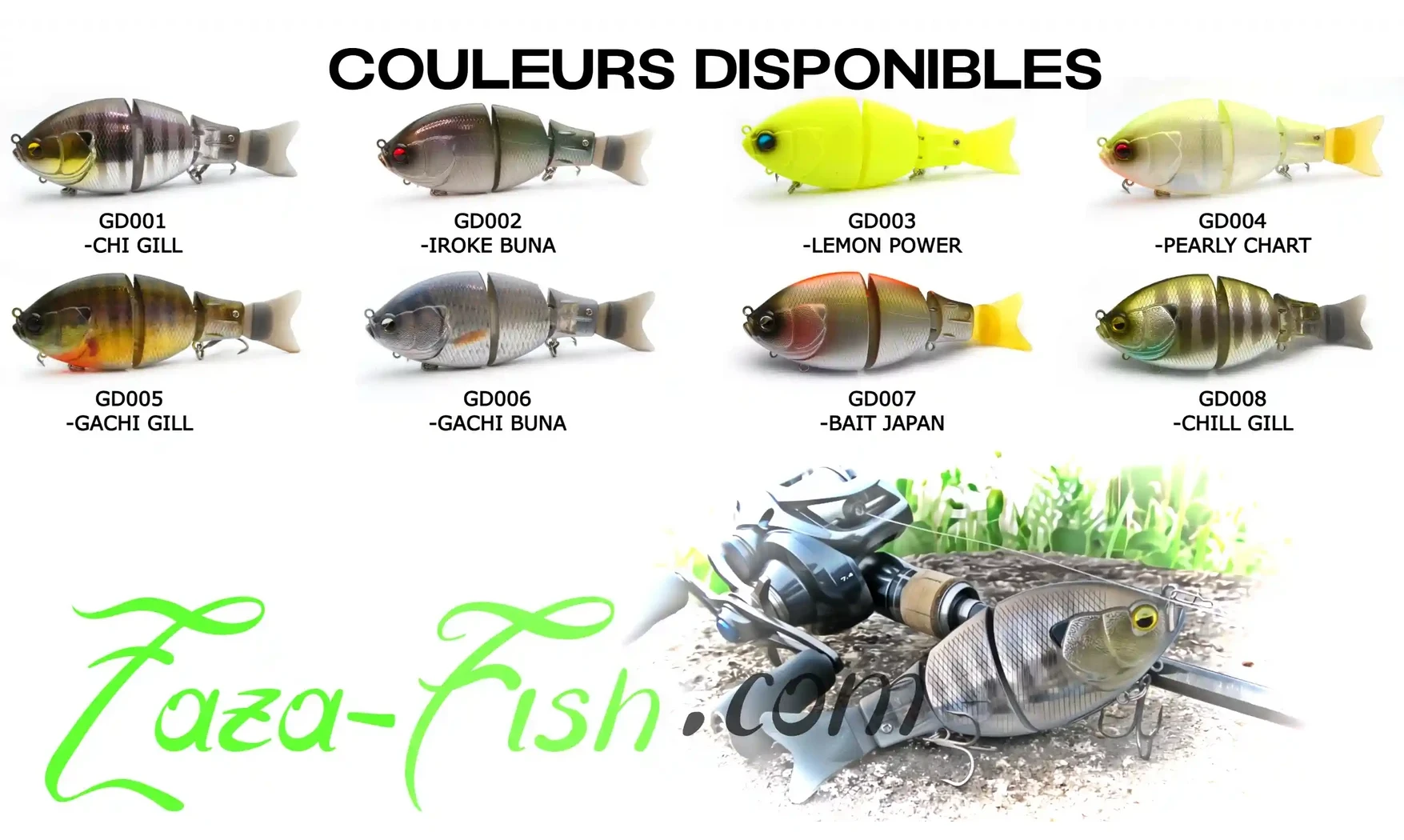 RAID JAPAN SWIMBAIT : G-DASH 130mm