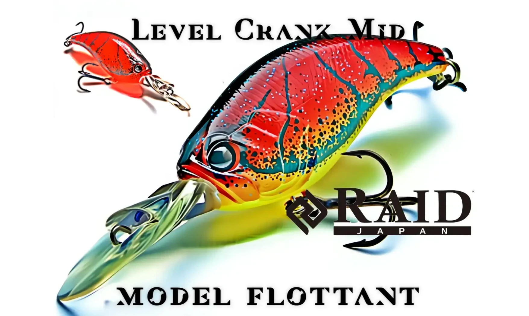 RAID JAPAN LEVEL CRANK MID : CRANKBAIT