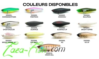 RAID JAPAN DEKA DODGE : TOPWATER PLUG