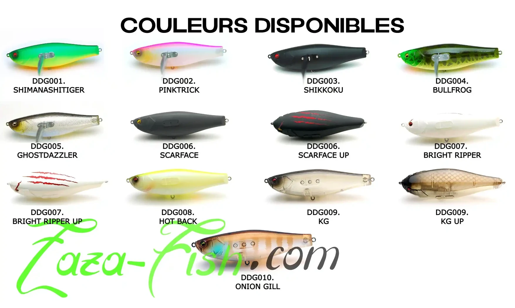 RAID JAPAN DEKA DODGE : TOPWATER PLUG