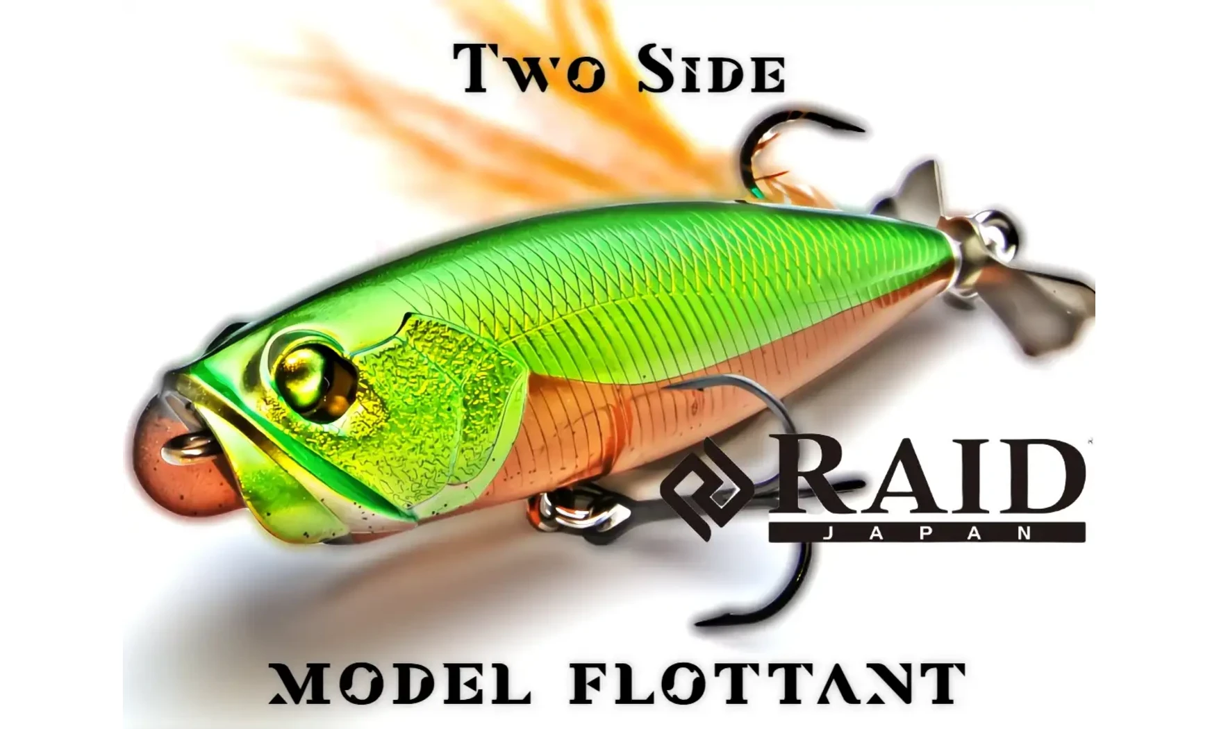 RAID JAPAN TWO SIDE : POPPER TOPWATER