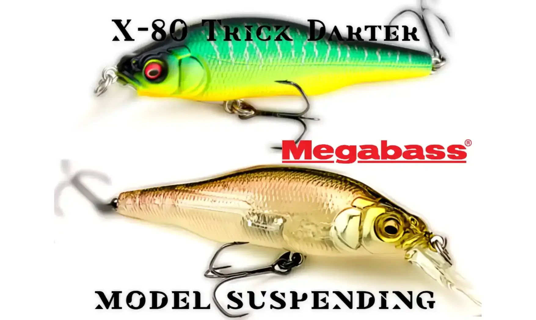 MINNOW X-80 TRICK DARTER : 80MM - 11GR