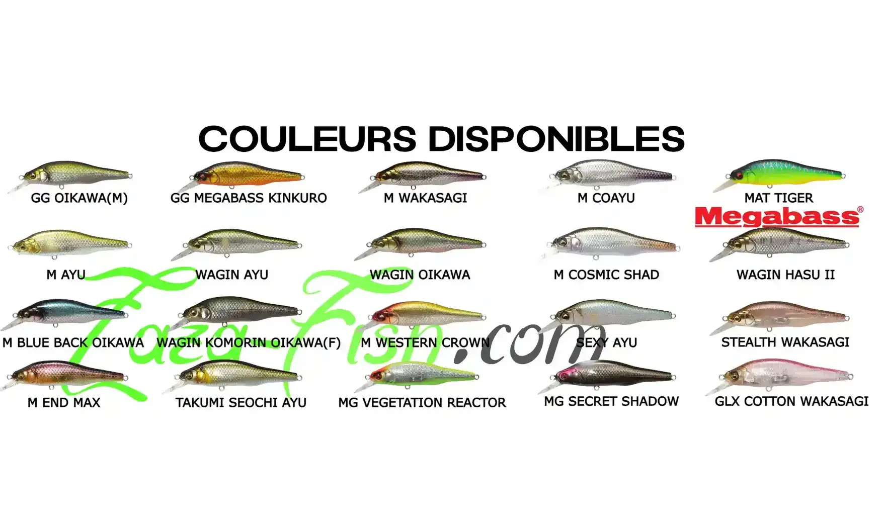 MINNOW X-80 TRICK DARTER : 80MM - 11GR