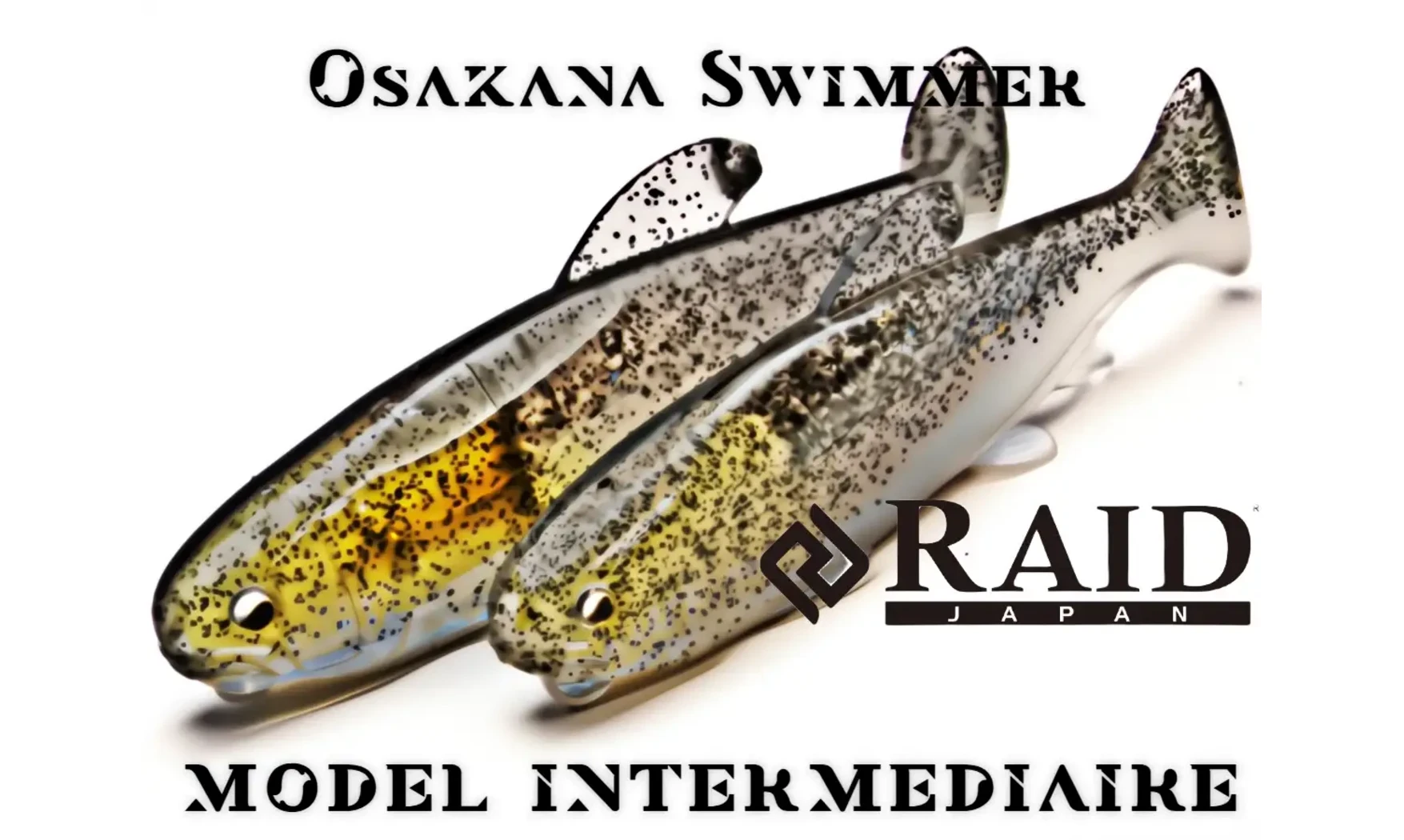 RAID JAPAN OSAKANA SWIMMER 125 & 145mm
