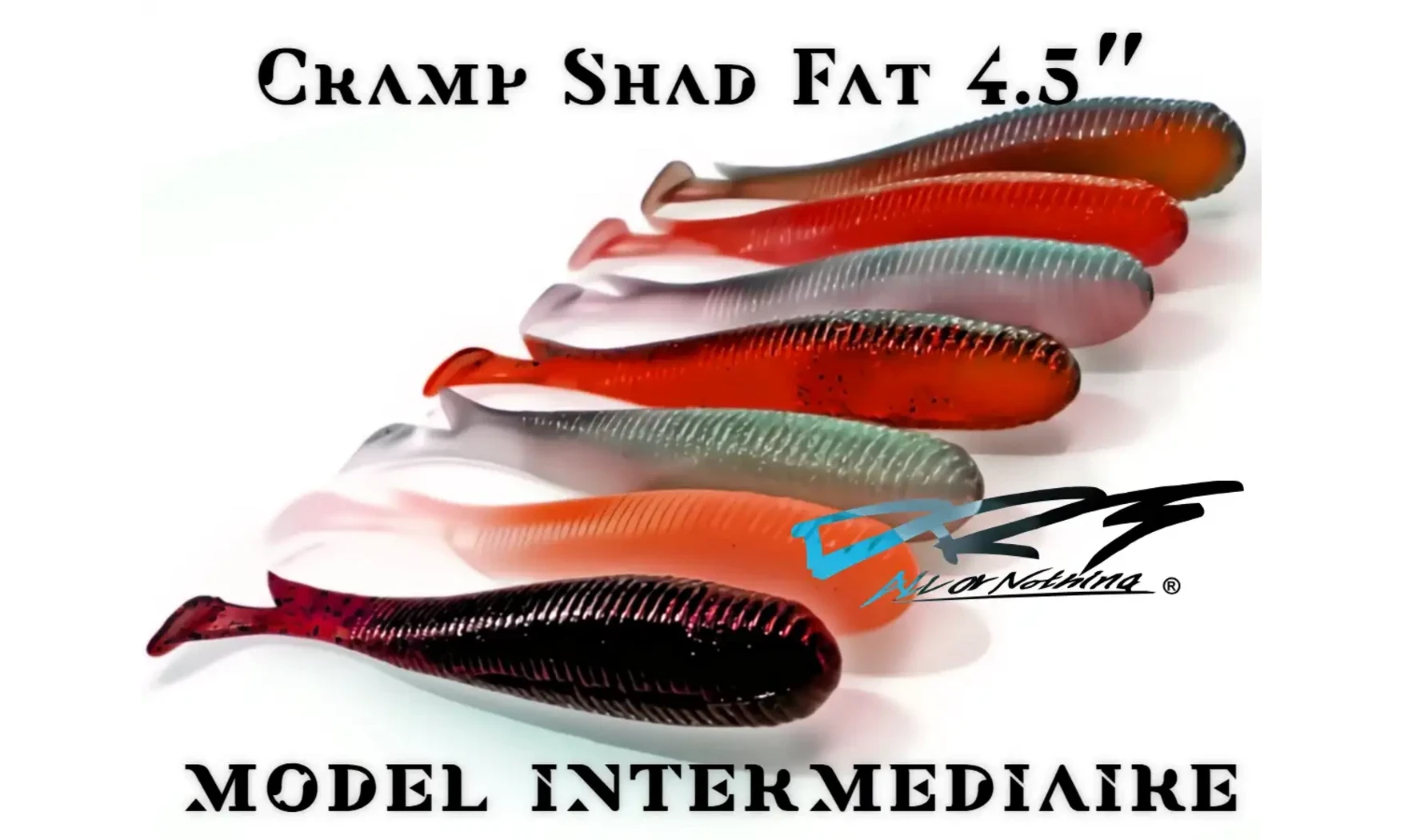 DRT CRAMP SHAD FAT 4.5" SHAD 11,4 cm 19g