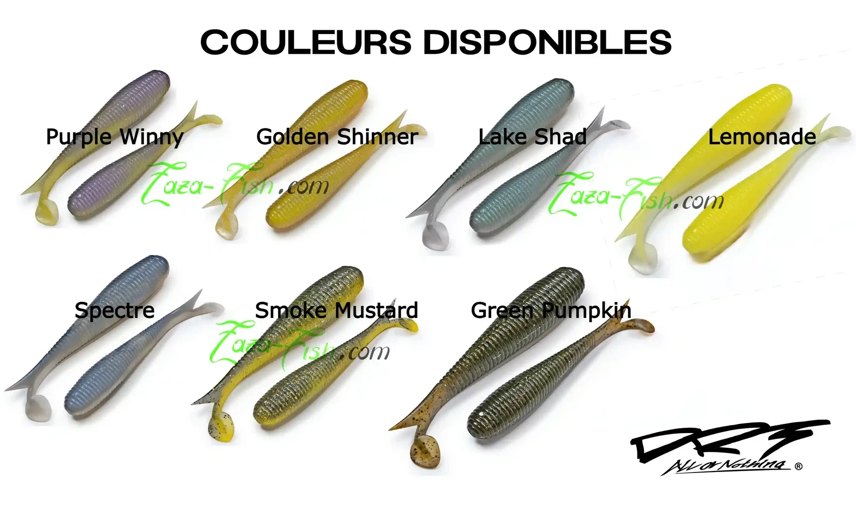 DRT CRAMP SHAD FAT 4.5" SHAD 11,4 cm 19g