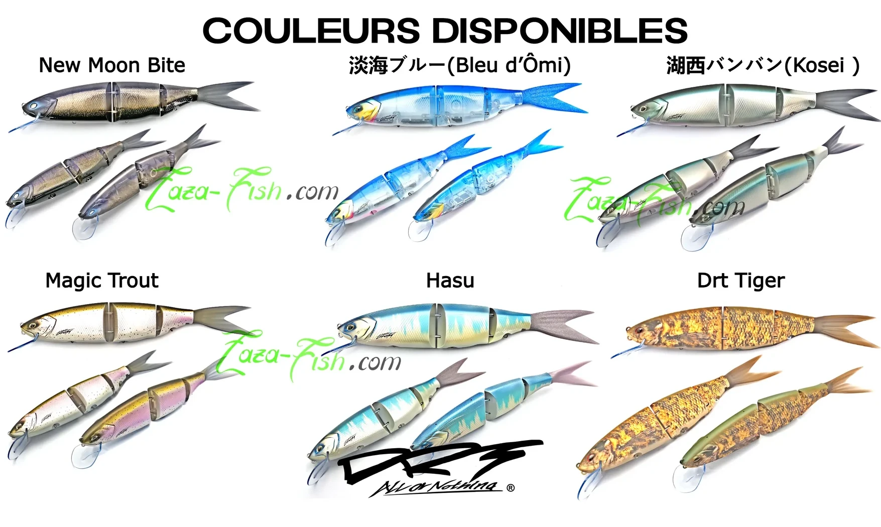 DRT KLASH GHOST : GROS SWIMBAIT JAPONAIS