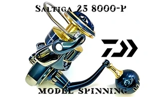 DAIWA SALTIGA 25 : MODELE 8000-P