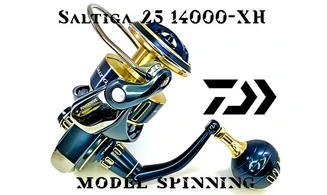 DAIWA SALTIGA 2025 : MODELE 14000-XH