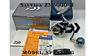 DAIWA SALTIGA 5000 H 2023 : MOULINET MER