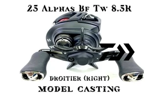 DAIWA 25 ALPHAS BF TW 8.5R DROITIER