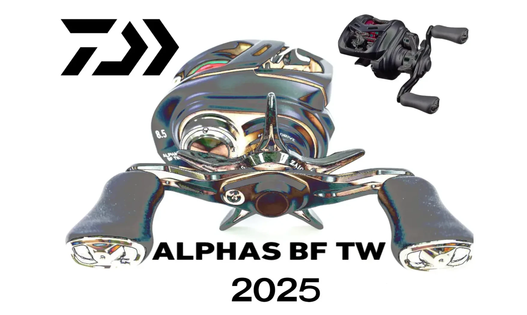 DAIWA ALPHAS BF TW BAITCASTING JAPONAIS