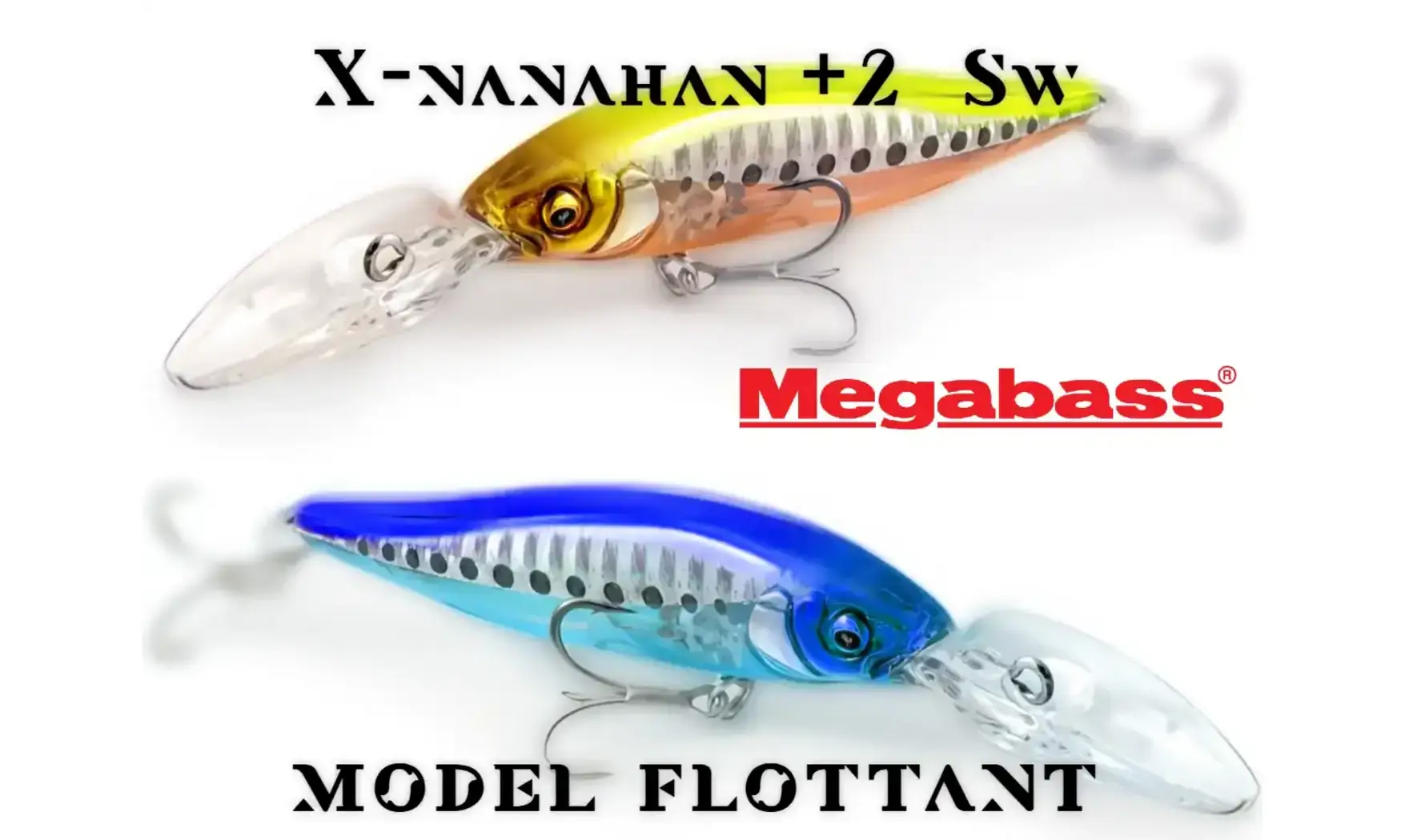 MINNOW X-NANAHAN+2 : 7.5CM - 7GR