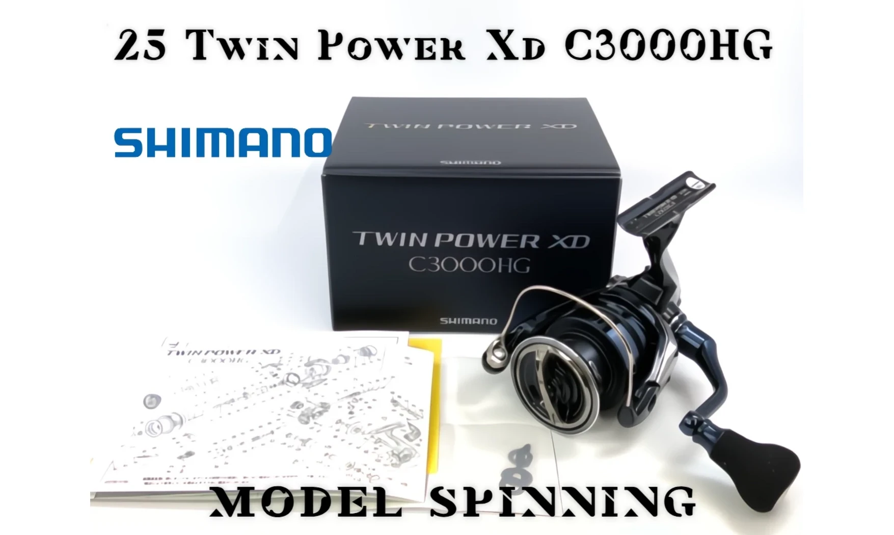 SHIMANO 25 TWIN POWER XD FB C3000HG