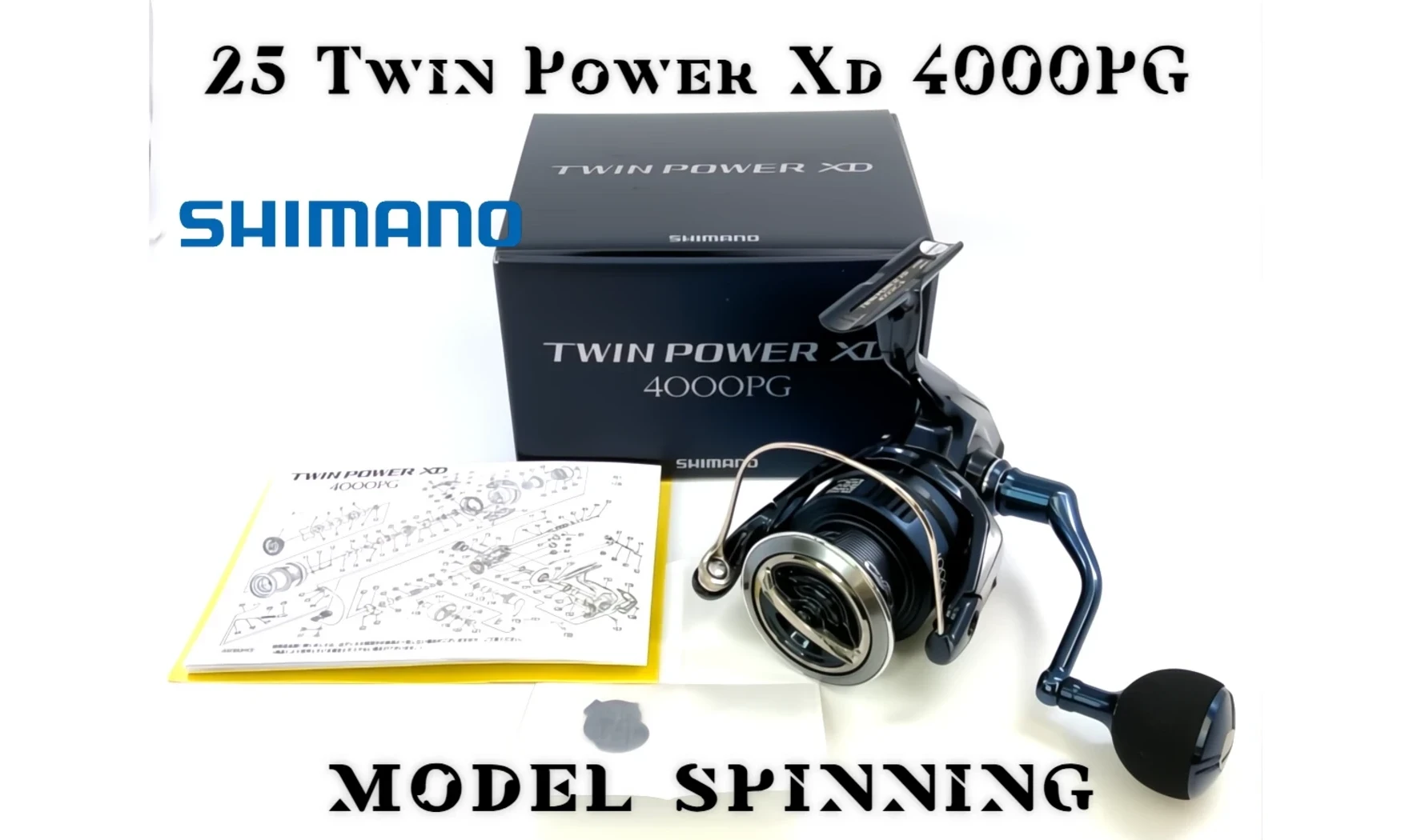 SHIMANO 25 TWIN POWER XD FB 4000PG