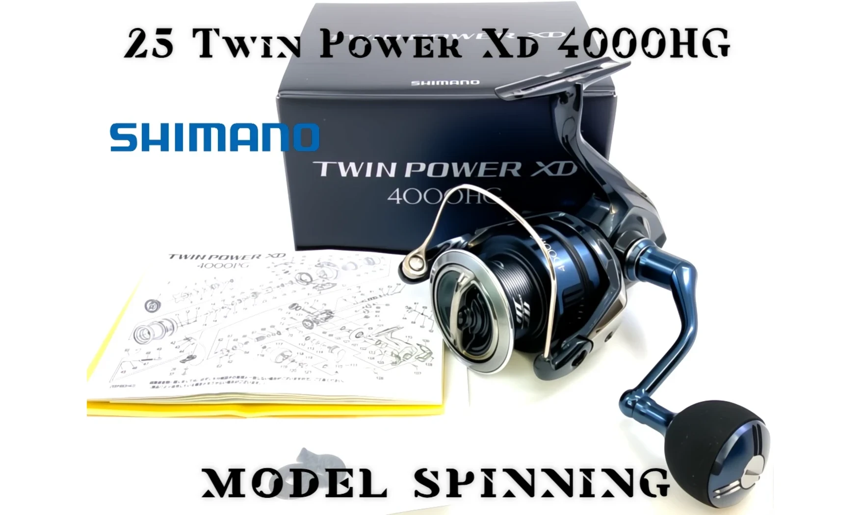 SHIMANO 25 TWIN POWER XD FB 4000HG