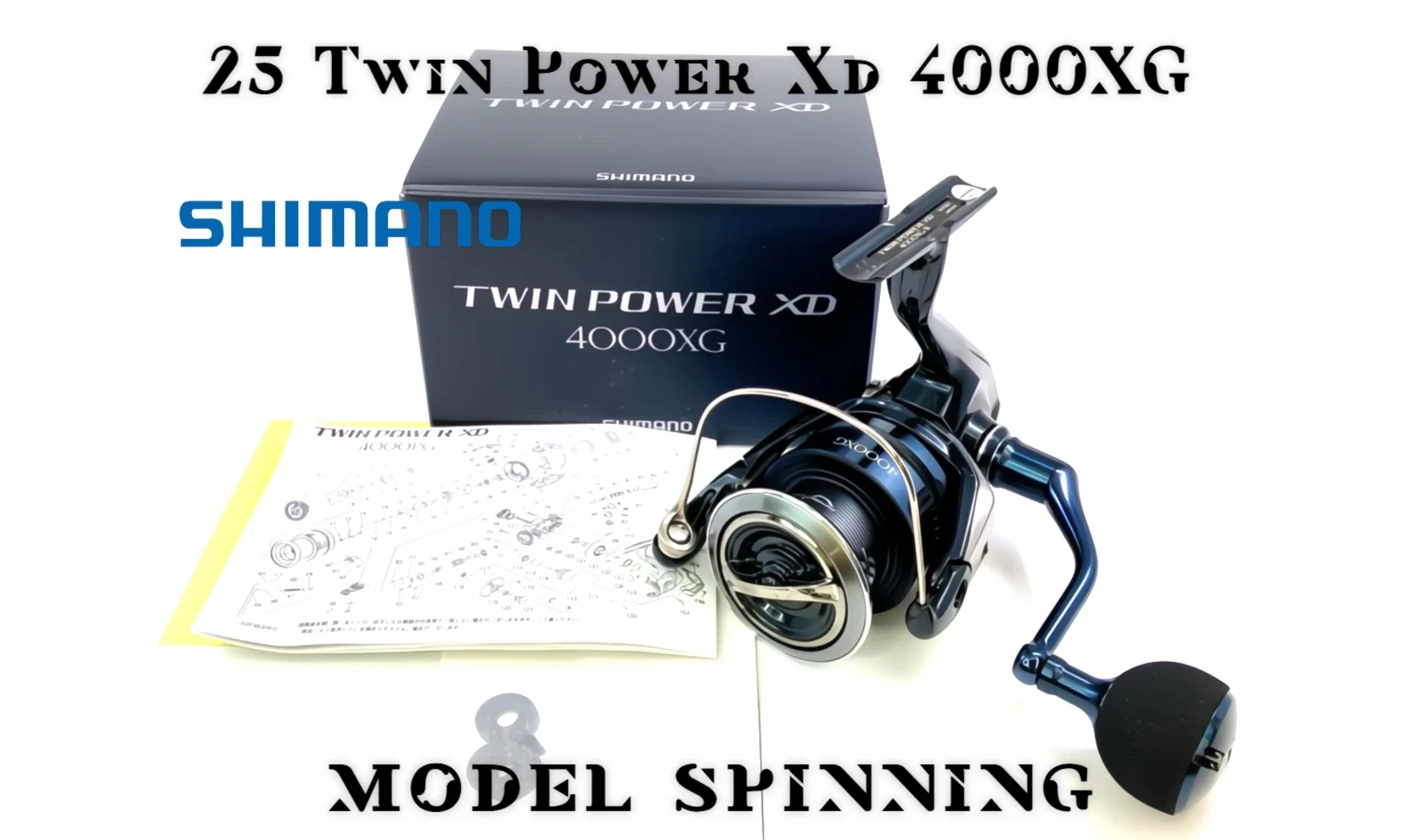 SHIMANO 25 TWIN POWER XD FB 4000XG