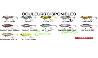MEGABASS I-BRAKE : SWIMBAIT JAPONAIS