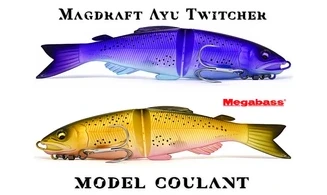 MAGDRAFT AYU TWITCHER : SWIMBAIT SOUPLE