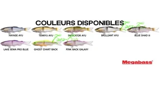 MAGDRAFT AYU TWITCHER : SWIMBAIT SOUPLE