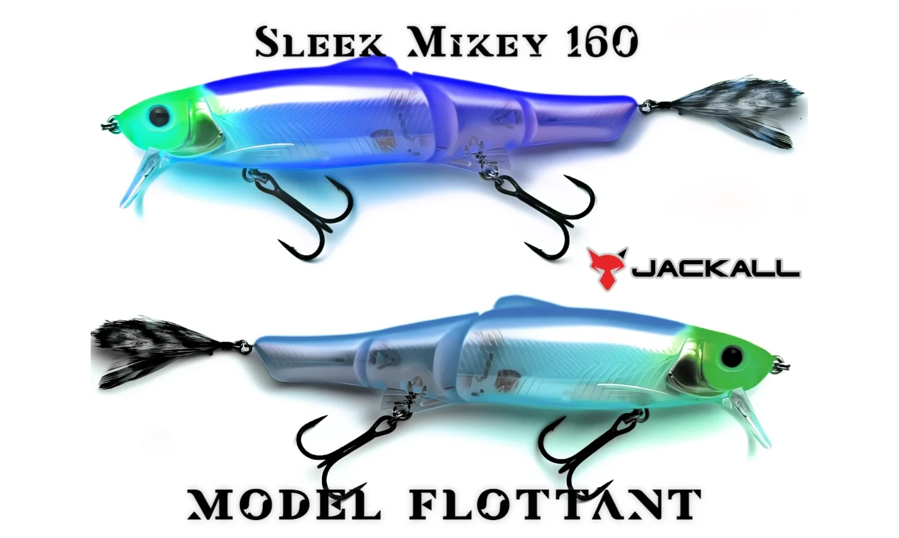 JACKALL LURE SLEEK MIKEY 160mm