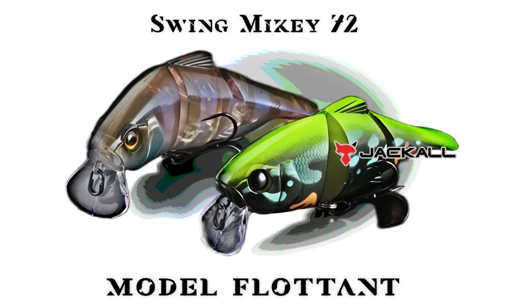 JACKALL LURE SWING MIKEY : SWIMBAIT 72mm