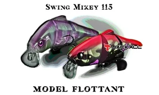 JACKALL LURE SWING MIKEY 115mm