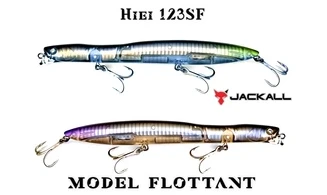 JACKALL BROS HIEI 123SF : JERKBAIT SLIM