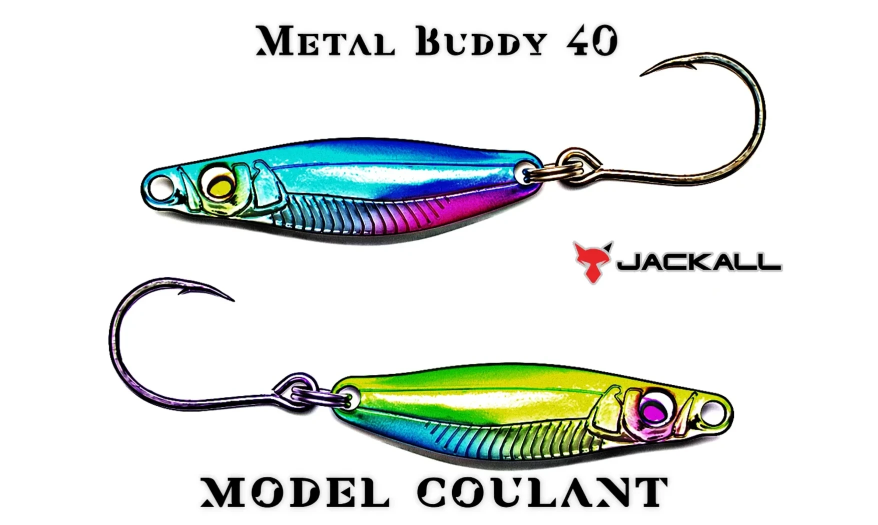 JACKALL METAL BUDDY : CUILLER ONDULANTE