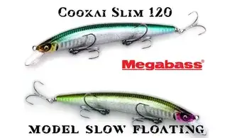 MINNOW COOKAI SLIM 120 : 120MM - 12GR