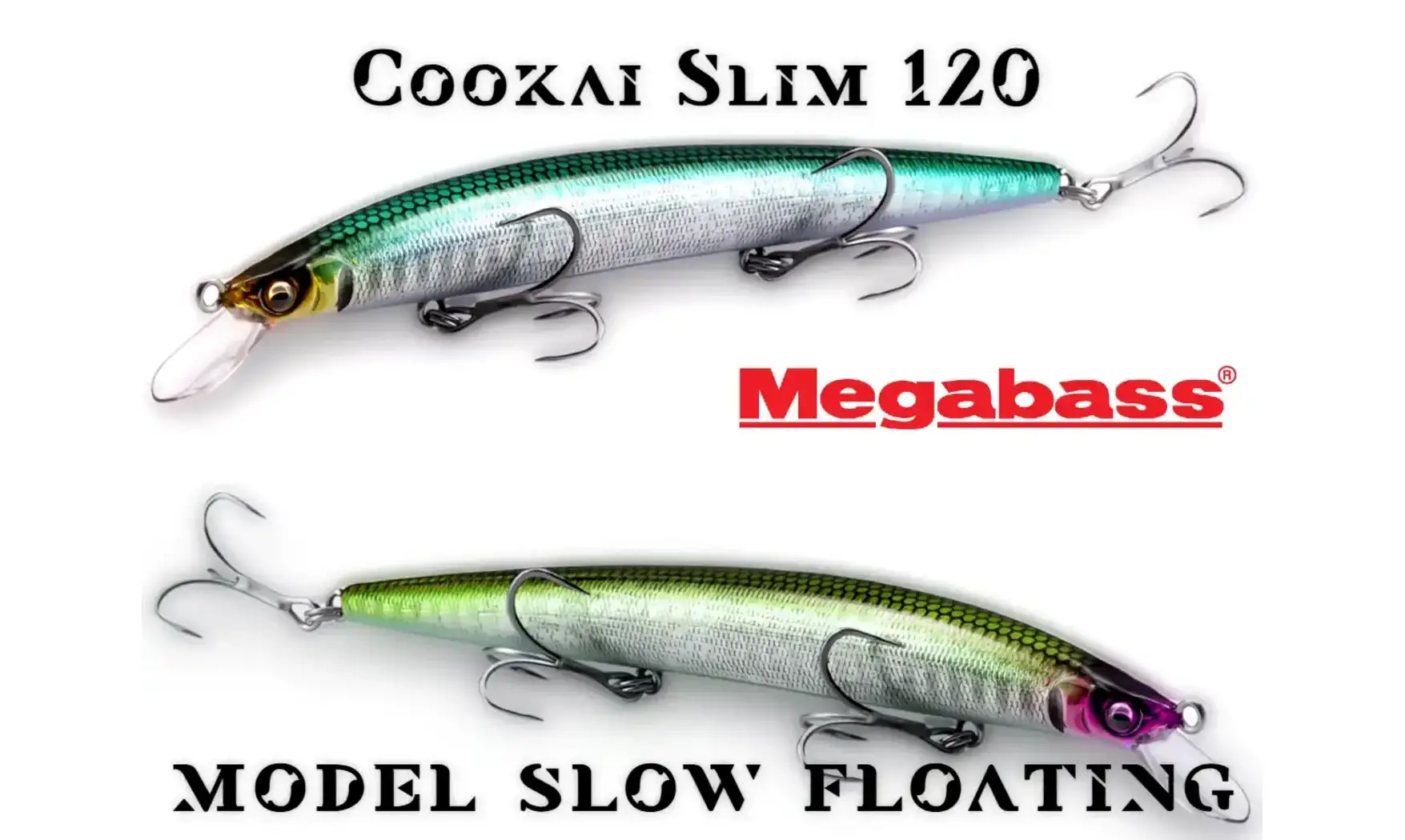 MINNOW COOKAI SLIM 120 : 120MM - 12GR