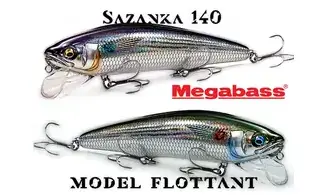 MINNOW SAZANKA : 140MM - 48GR - FLOTTANT