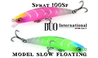 MINNOW DUO SPRAT 100SF : 100MM - 13GR