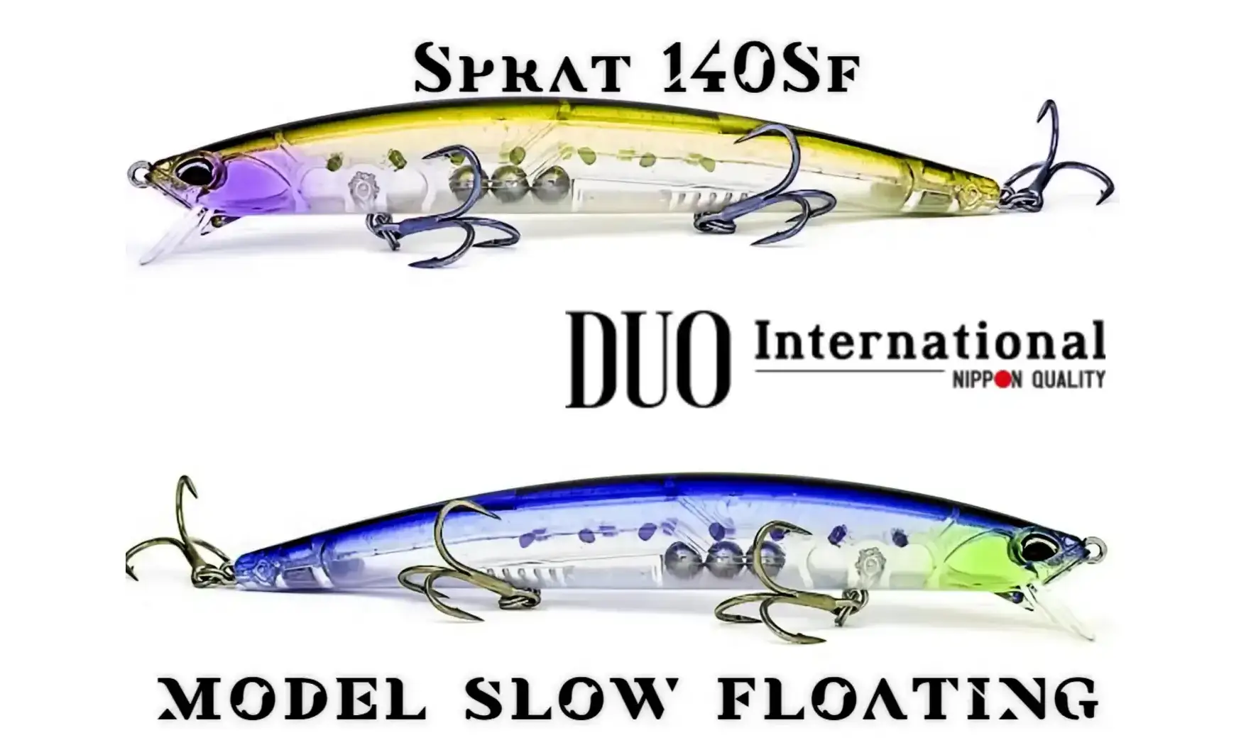 MINNOW DUO SPRAT 140 SF : 140MM - 24.5GR
