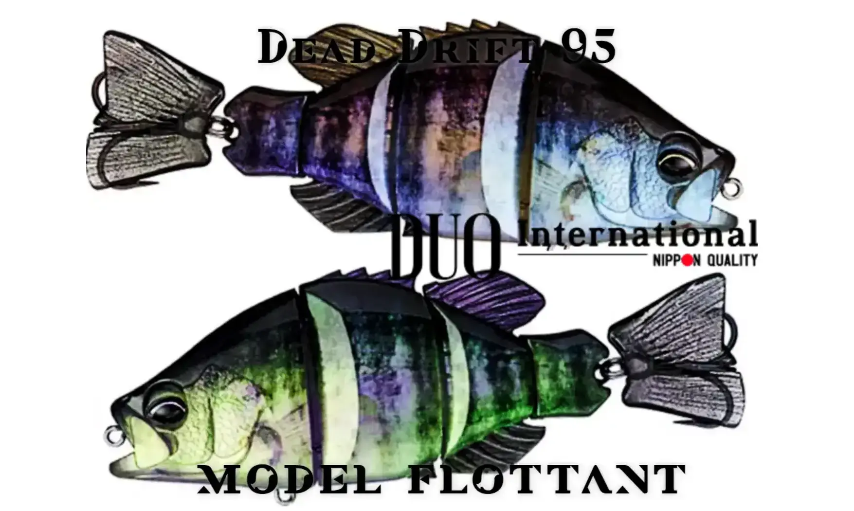 TOPWATER DEAD DRIFT : 95MM - 28GR