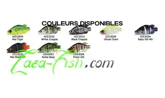 BAIT FISH SNAPPY CRAPPIE : 95MM - 30GR