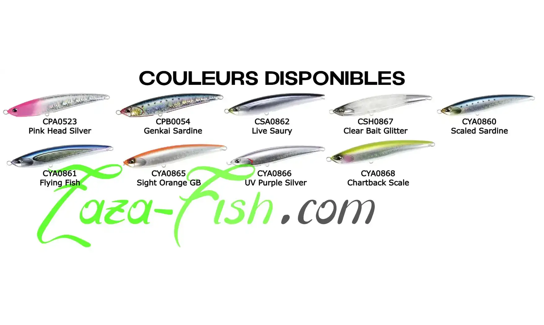 TOPWATER DUO FUMBLE : 230MM - 100GR