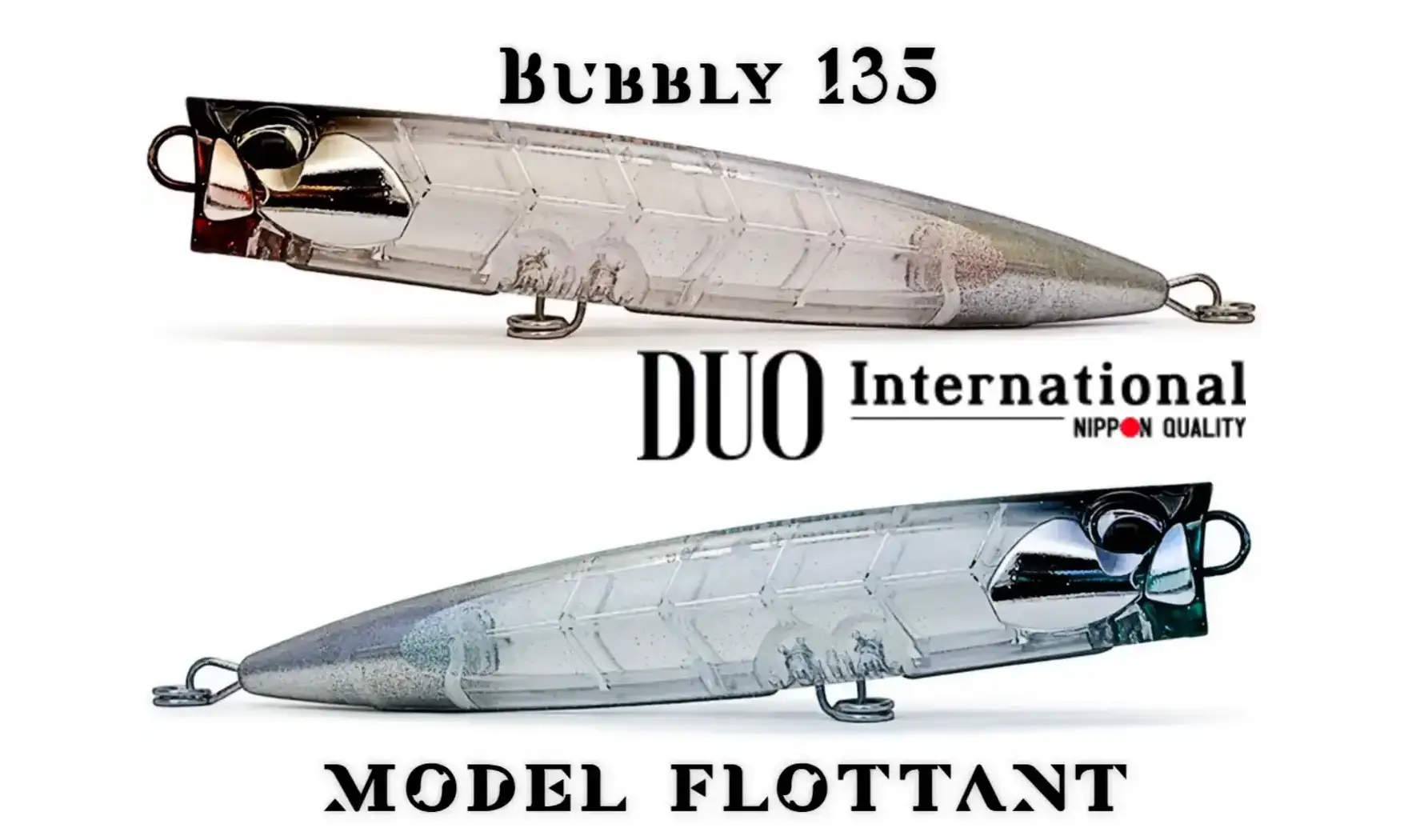 TOPWATER DUO BUBBLY : 135MM - 40GR