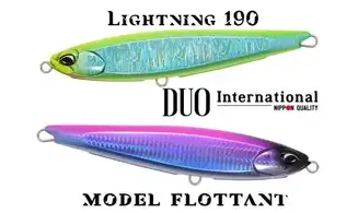 DUO AOMASA LIGHTNING : 190MM - 74GR