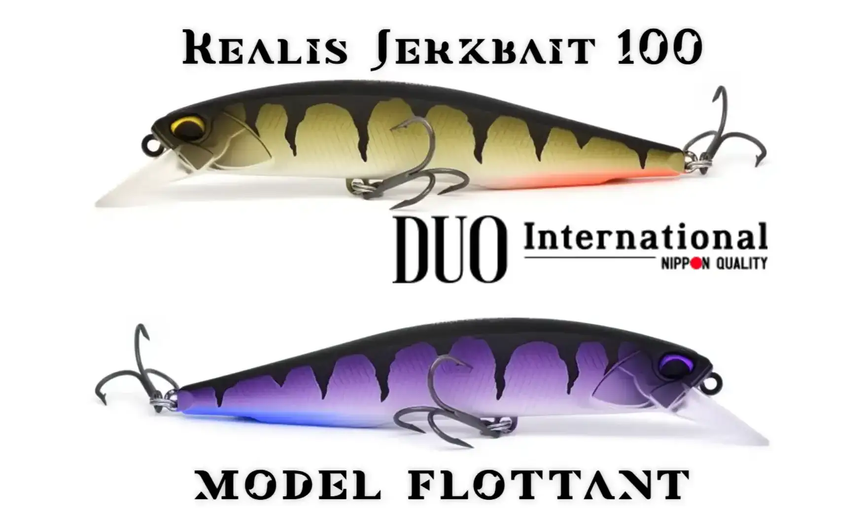 MINNOW REALIS JERKBAIT : 100MM - 13GR