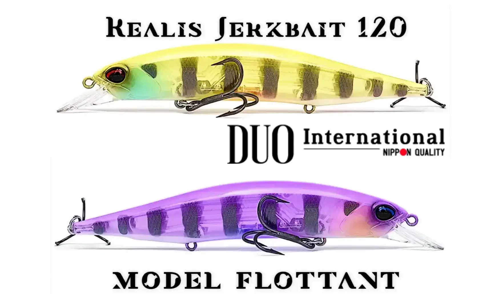 MINNOW REALIS JERKBAIT : 120MM - 17GR