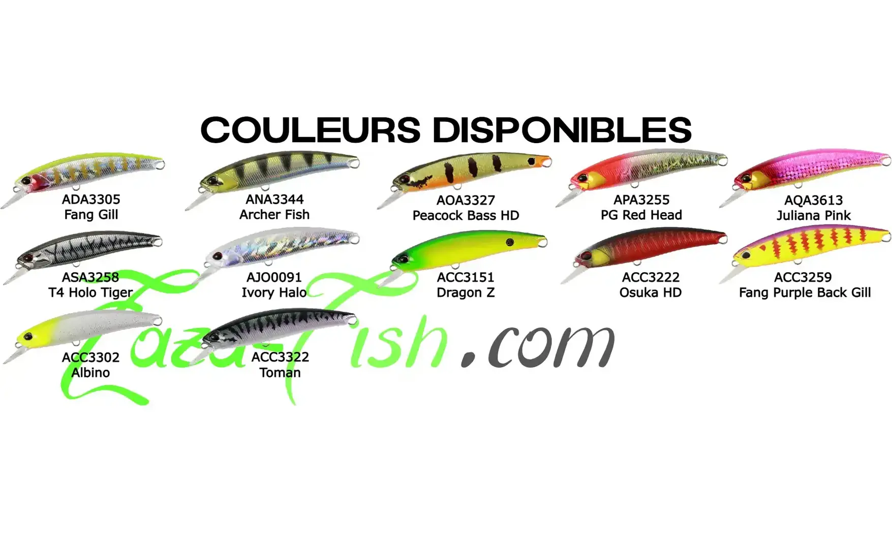 MINNOW DUO FANGBAIT SR : 100MM - 16GR
