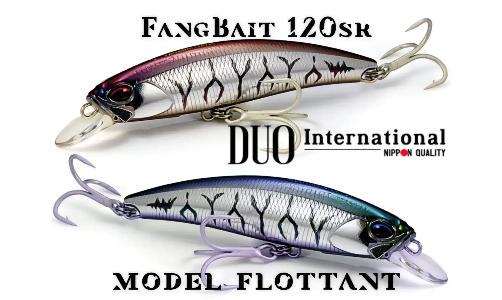 MINNOW DUO FANGBAIT SR : 120MM - 26GR