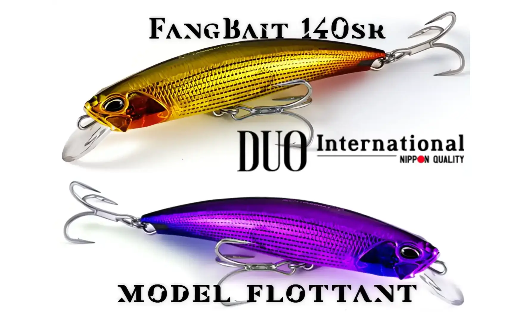 MINNOW DUO FANGBAIT SR : 140MM - 38GR